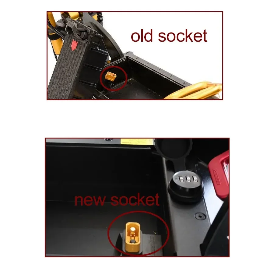 Порт зарядки 72V для електросамоката KAABO Wolf King GTR 4